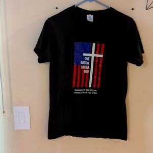 One nation under God shirt small